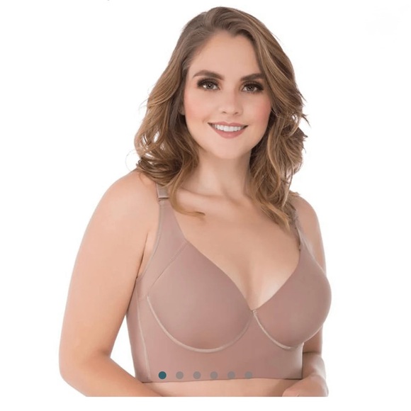 UP Lady Extra Firm High Compression Push-Up Shapewear Bra - Picture 1 of 8